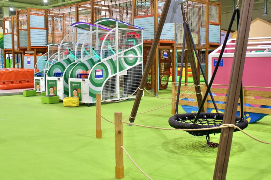 Atrakce pro děti v Superlandu