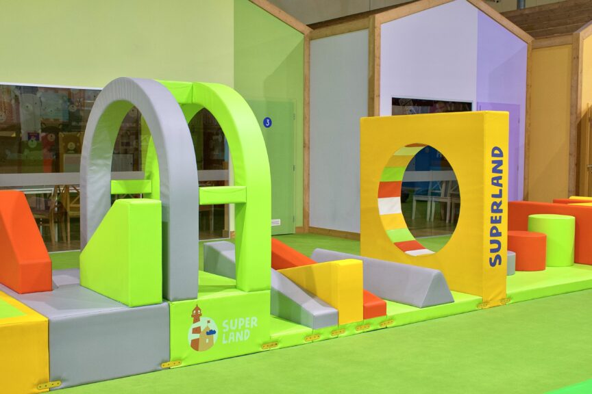 Atrakce pro děti v Superlandu