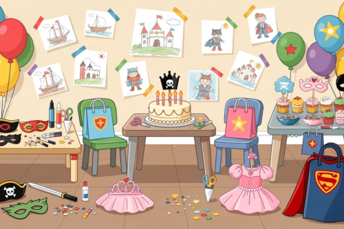 Tematická dětská narozeninová oslava